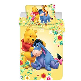 Dječja posteljina Medo Winnie baby 100x135 cm + 40x60 cm, Winnie the Pooh