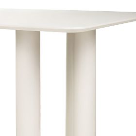Proširivi stol Loa 140-200 cm, bukova furnira, kašmir, bukovo drvo, zaobljen