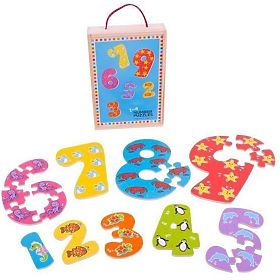 Puzzle Broje od 1 do 9 BJ