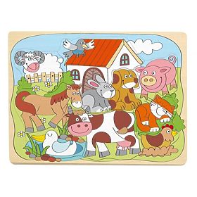Puzzle oblici domaćih životinja