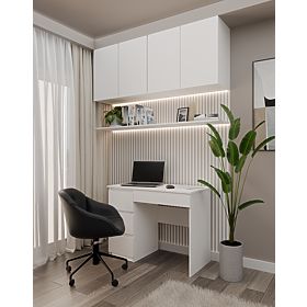 Radni stol Mijas LIJEVI BIJELI