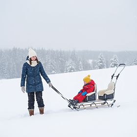 Sanjke za blizance Duo Sport - različite boje sjedala