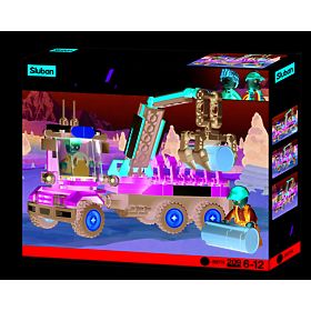 Sluban Town Farma M38-B0778 - Traktor s prikolicom za trupce