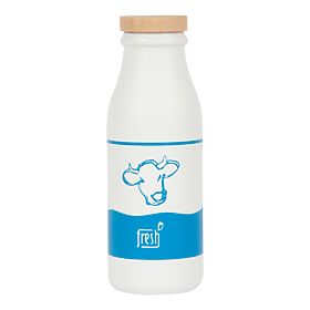 small foot Drvena gajba s bocama za mlijeko Fresh