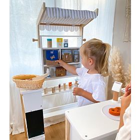 small foot Drvena gajba s bocama za mlijeko Fresh, small foot