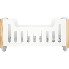 small foot Drvena kolijevka za lutke Little Button