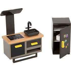 small foot Drvena kućica za lutke s terasom, small foot