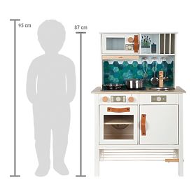 small foot Drvena kuhinjica Tasty bijela, small foot