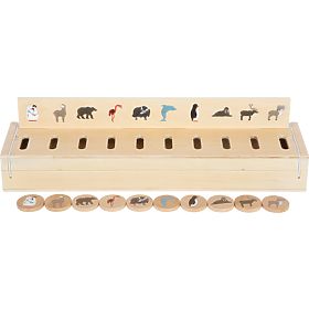 small foot Drvena slagalica s motivima