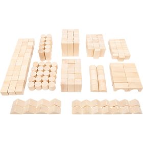 Small Foot Drvene kocke 200 kom natural