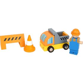 small foot Drveni dizalica s priborom, small foot