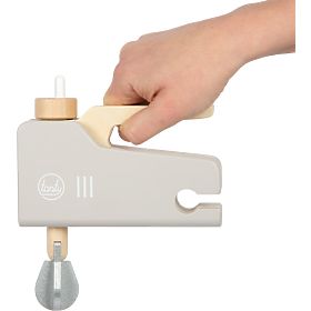 small foot Drveni kuhinjski robot 2 u 1 Tasty sivi
