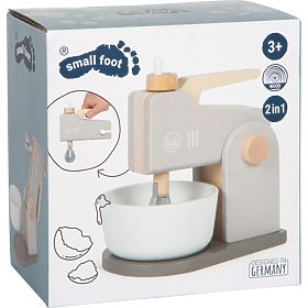 small foot Drveni kuhinjski robot 2 u 1 Tasty sivi