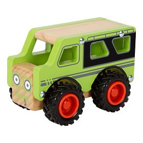 small foot Drveni terenski automobil