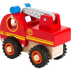 small foot Drveni vatrogasni kamion s ljestvama