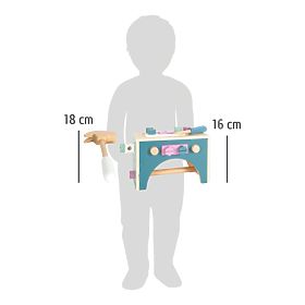 small foot Kutija s alatom 2u1 Nordic