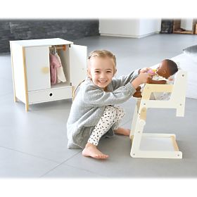 small foot Multifunkcionalna stolica za lutke Little Button
