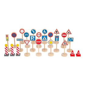 small foot Set prometnih znakova, 25 dijelova