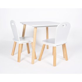 Drveni set stola i stolica
