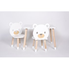 Set stolića i stolica - Medvjed, Dekormanda