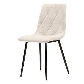 Stolica Hesta, bež/crne noge