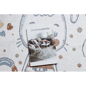 Tepih BONO 8441 krug Zeko mornar krem / plavi, F.H.Kabis