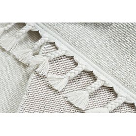 Tepih YOYO GD80 bijeli / sivi - Tigar za djecu, strukturni, senzorski Resice