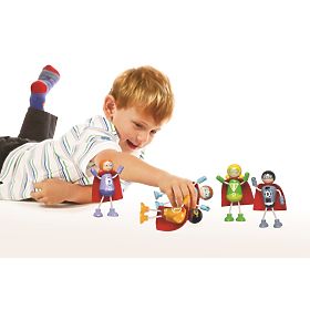 Tidlo Drvene figurice Superjunaci