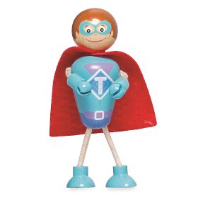Tidlo Drvene figurice Superjunaci