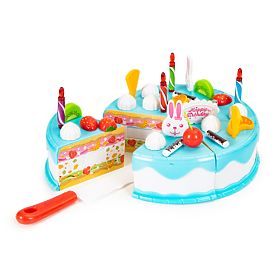 Torta za rezanje rođendanski set za zabavu 76 elemenata