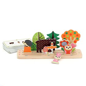 Vilac Drvena logička igra Postavi ispravno! Šuma