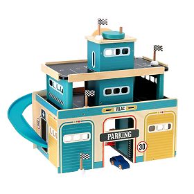 Vilac Drvena vintage garaža Vilacity