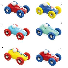 Vilac Drveni mini trkaći auto 1 kom, Vilac