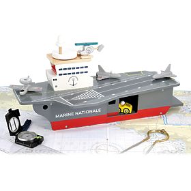 Vilac Drveni nosač zrakoplova s dodacima