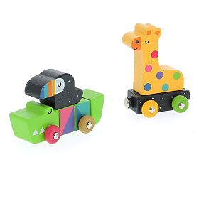 Vilac Šareni vlak sa životinjama Andy Westface