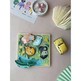 Vilac Senzorno umetanje puzzle Jungle