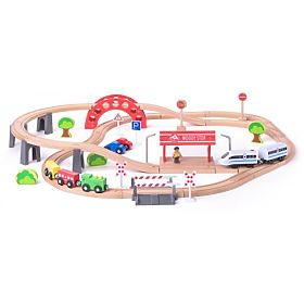 Vlak s električnom lokomotivom