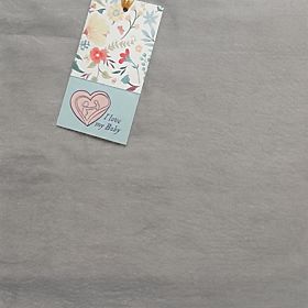 Zaštitna ograda za krevetić - svijetlosiva